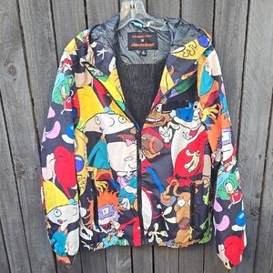 Nickelodeon Cartoon Print Jacket